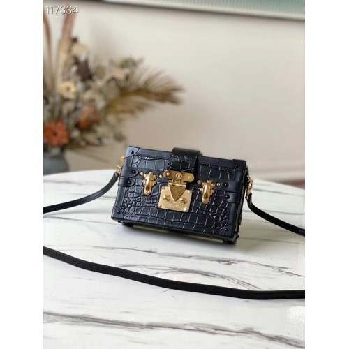 Originální kabelka Louis Vuitton PETITE MALLE N92049 černá