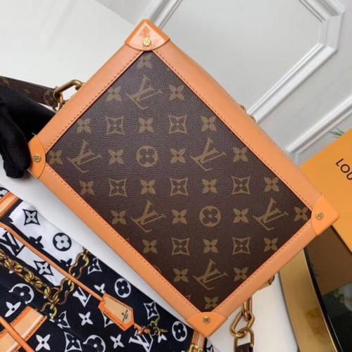 Originální měkká taška Louis Vuitton M44478 žlutá
