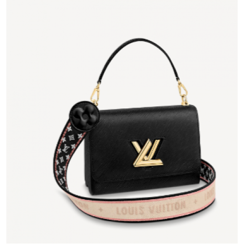 Originální kabelka Louis Vuitton TWIST MM M57050 černá
