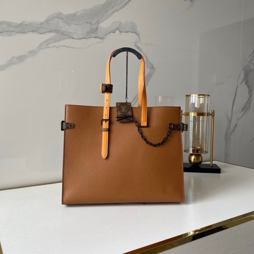 Originální kožená kabelka Louis Vuitton M30723 hnědá