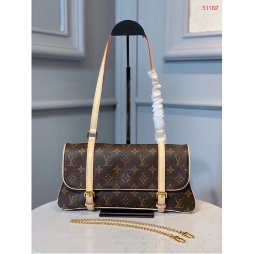 Originální kožená kabelka Louis Vuitton Monogram Canvas M51162