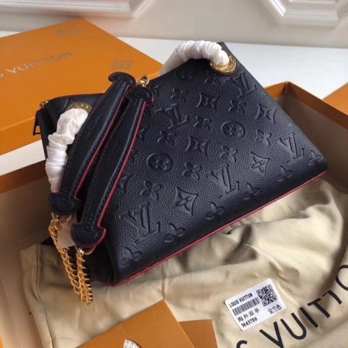 Louis Vuitton originální mongramový potisk PONTHIEU BB M43750 Námořnická modrá