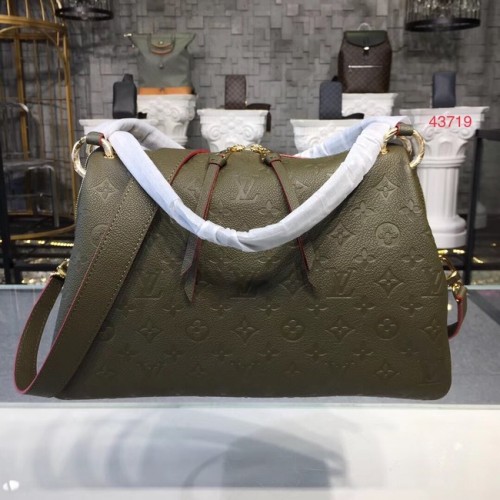 Louis Vuitton Originální tisk Mongram Ponthieu PM M43721 Khaki