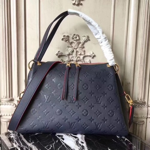 Louis Vuitton Originální tisk Mongram Ponthieu PM M43721 Navy Blue
