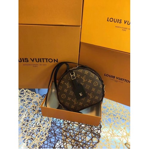 Louis Vuitton Monogram Canvas Soft Hat Box M52294 Černá