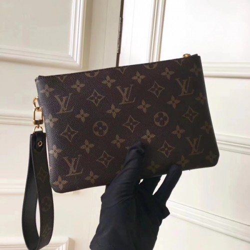 Originální plátěná taška Louis Vuitton CITY POUCH M63447-1 s monogramem
