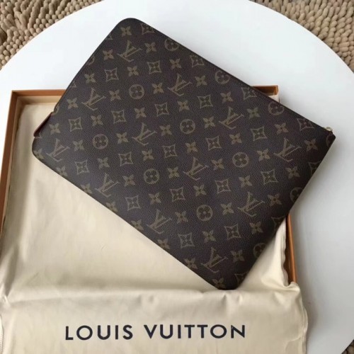 Originální plátěné cestovní pouzdro Louis Vuitton s monogramem GM M43443