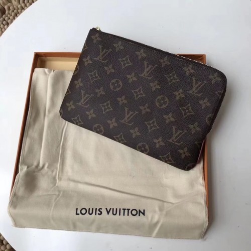 Louis Vuitton originální cestovní pouzdro s monogramem z plátna, malé M44148