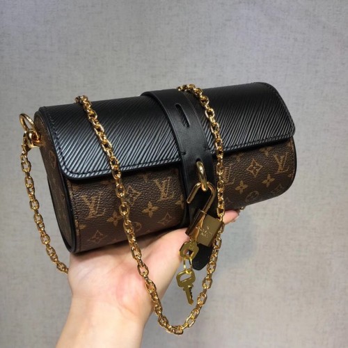 Originální plátěné POUZDRO NA BRÝLE Louis Vuitton s monogramem M43903 černé