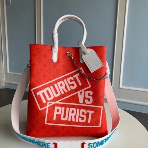 Originální kabelka Louis Vuitton M46112 červená