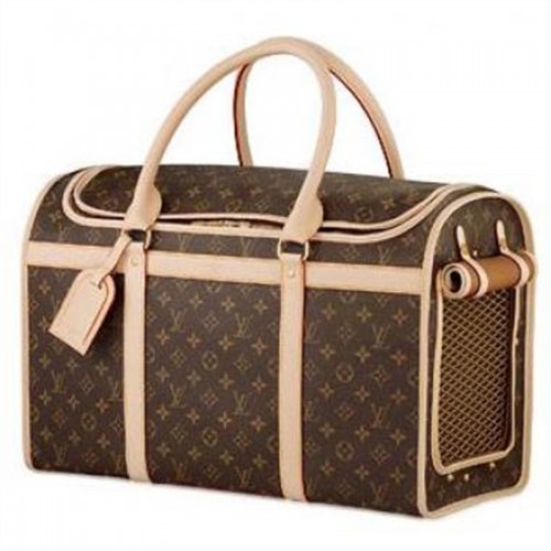 Plátěná taška Louis Vuitton Monogram pro psa 50 M42021