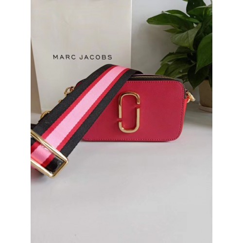 Kabelka přes rameno MARC JACOBS Snapshot ze safínové kůže 23768