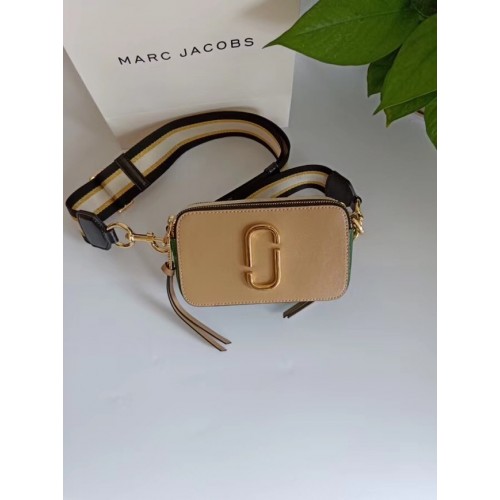 Kabelka přes rameno MARC JACOBS Snapshot ze safínové kůže 23776