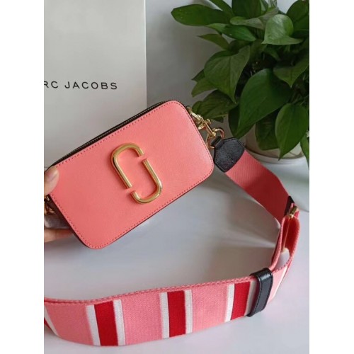 Kabelka přes rameno MARC JACOBS Snapshot ze safínové kůže 23779