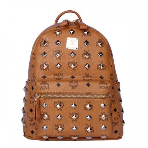Malý batoh MCM Stark Studded MC2089S pšeničný