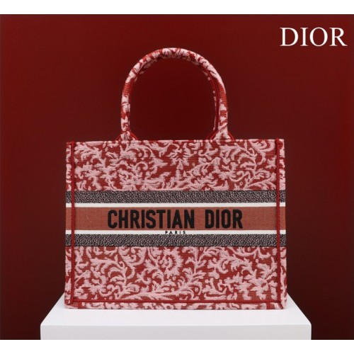 STŘEDNÍ DIOR BOOK TOTE Embroidery M1296ZRU-1
