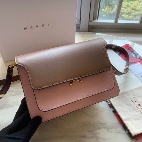 Originální kožená kabelka Marni z telecí kůže 35068-5