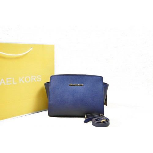 Kabelka Michael Kors Mini Selma přes rameno MK1869S Royal Blue