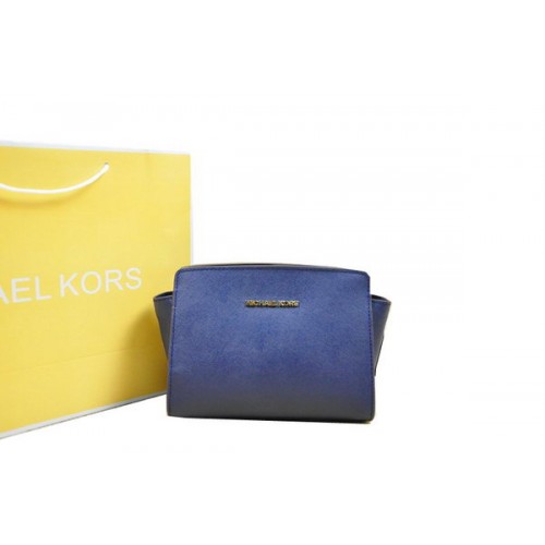 Michael Kors Mini Selma Messenger Bag RoyalBlue