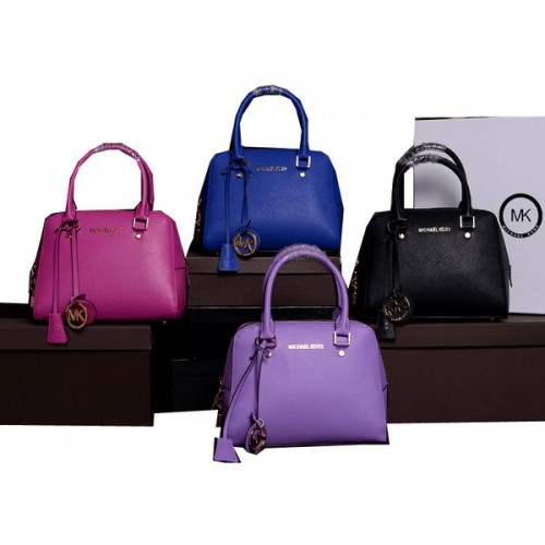 Originální kabelka Michael Kors Saffiano Leather s horním uchem MK8360