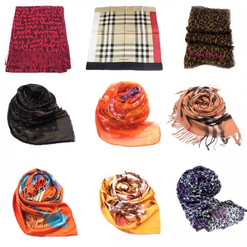 Částka objednávky nad 300 USD - dárek zdarma (náhodný výběr šátku)