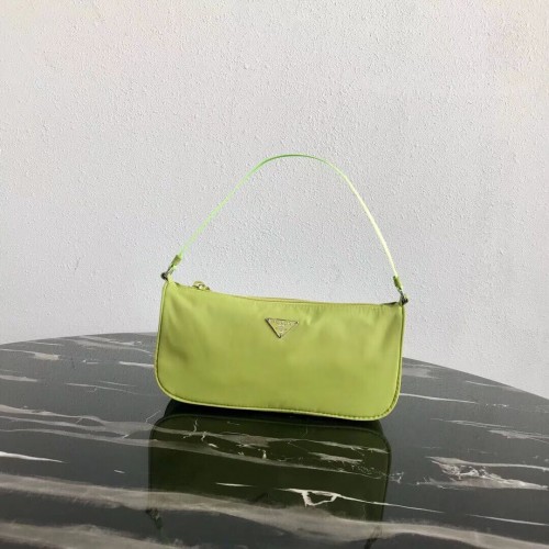 Prada Re-Edition nylonová taška Tote 1N1419 zelená