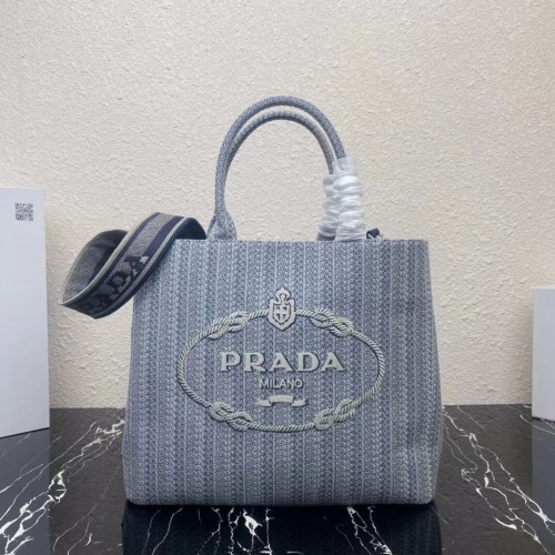 Prada NÁKUPNÍ TAŠKA 1AV332 modrá