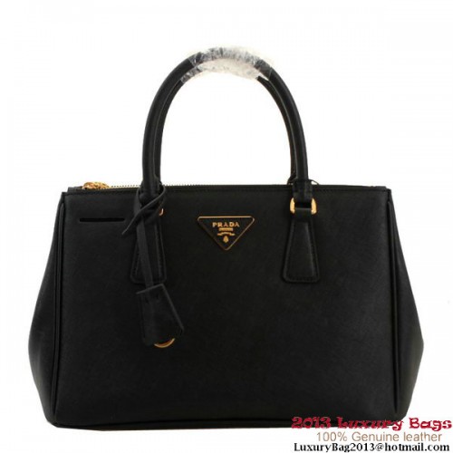 Prada Saffiano 30cm taška BN1801 - černá