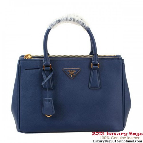 Prada Saffiano 30cm taška BN1801 - RoyalBlue
