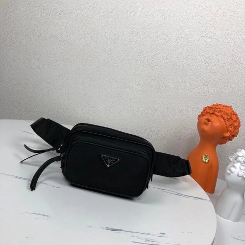 Prada Saffiano kabelka přes rameno 1BL010 černá