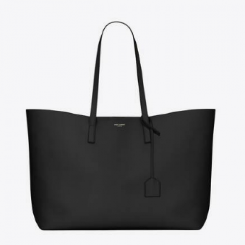 SAINT LAURENT NÁKUPNÍ SLUŠENKY SAINT LAURENT Z HLADKÉ KŮŽE 600281 ČERNÁ