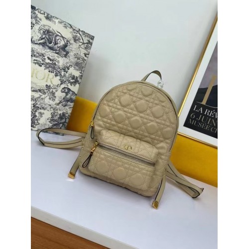 BATOH MALÝ DIOR Cannage Lambskin M9222U Beige