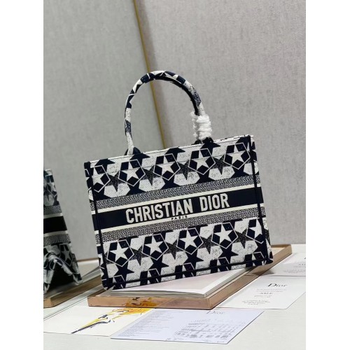 MALÁ TAŠKA DIOR BOOK TOTE S VÝŠIVKOU C1212S-3