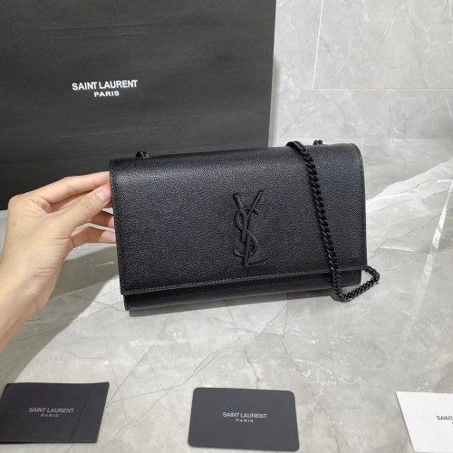 Kabelka přes rameno Saint Laurent Monogramme Y364021 černá