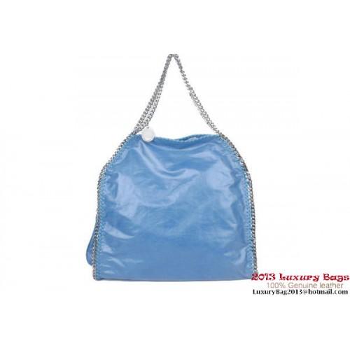 Střední kabelka Stella McCartney Falabella 812L modrá