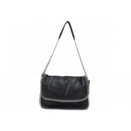 Kabelka přes rameno Stella McCartney Falabella z PVC 838 černá