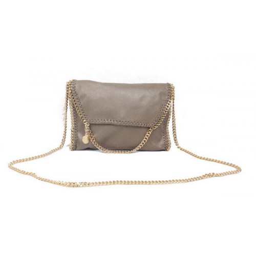 Kabelka přes rameno Stella McCartney Falabella z PVC 875 světle zlatá