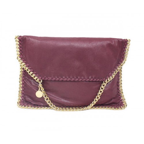 Kabelka Stella McCartney Falabella z PVC crossbody 876 vínová