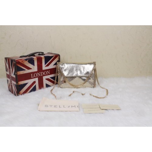 Kabelka přes rameno Stella McCartney Falabella z PVC SM875 zlatá
