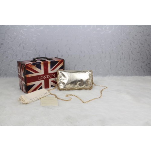 Kabelka přes tělo Stella McCartney Falabella z PVC SM829 zlatá