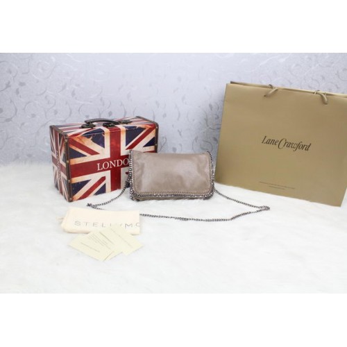 Kabelka přes rameno Stella McCartney Falabella z PVC SM829 khaki