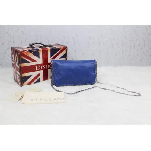 Kabelka přes tělo Stella McCartney Falabella z PVC SM829 královská modrá