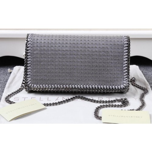 Kabelka přes tělo Stella McCartney Falabella z PVC SM829T šedá
