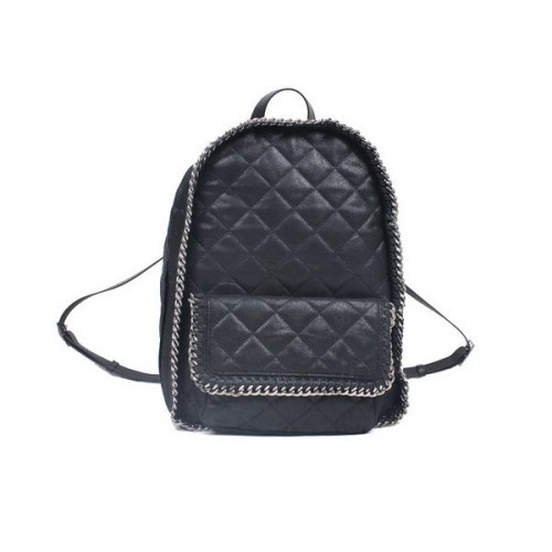 Batoh Stella McCartney Falabella z PVC skládací 879 černá