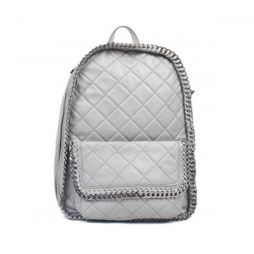 Stella McCartney Falabella PVC skládací batoh 879 šedý