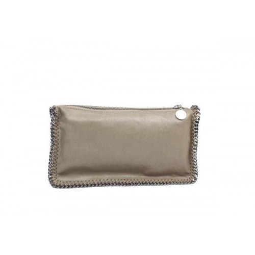 Kabelka Stella McCartney Falabella z PVC skládací kabelky 865 khaki