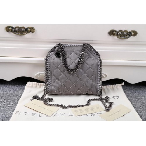 Mini kabelka Stella McCartney Falabella SMC895A šedá