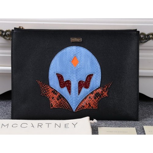 Stella McCartney SUPERHERO střední kabelka na zip SM891 modrá