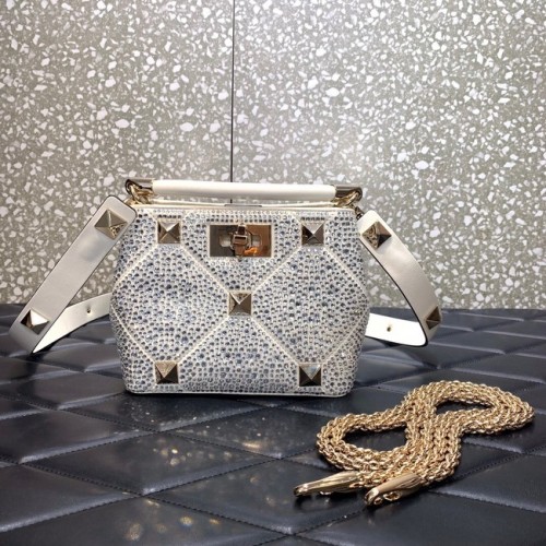 VALENTINO GARAVANI Římský náušnicový náušník W2B0I97P bílý