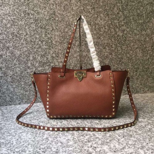 VALENTINO Rockstud střední taška 0972 hnědá